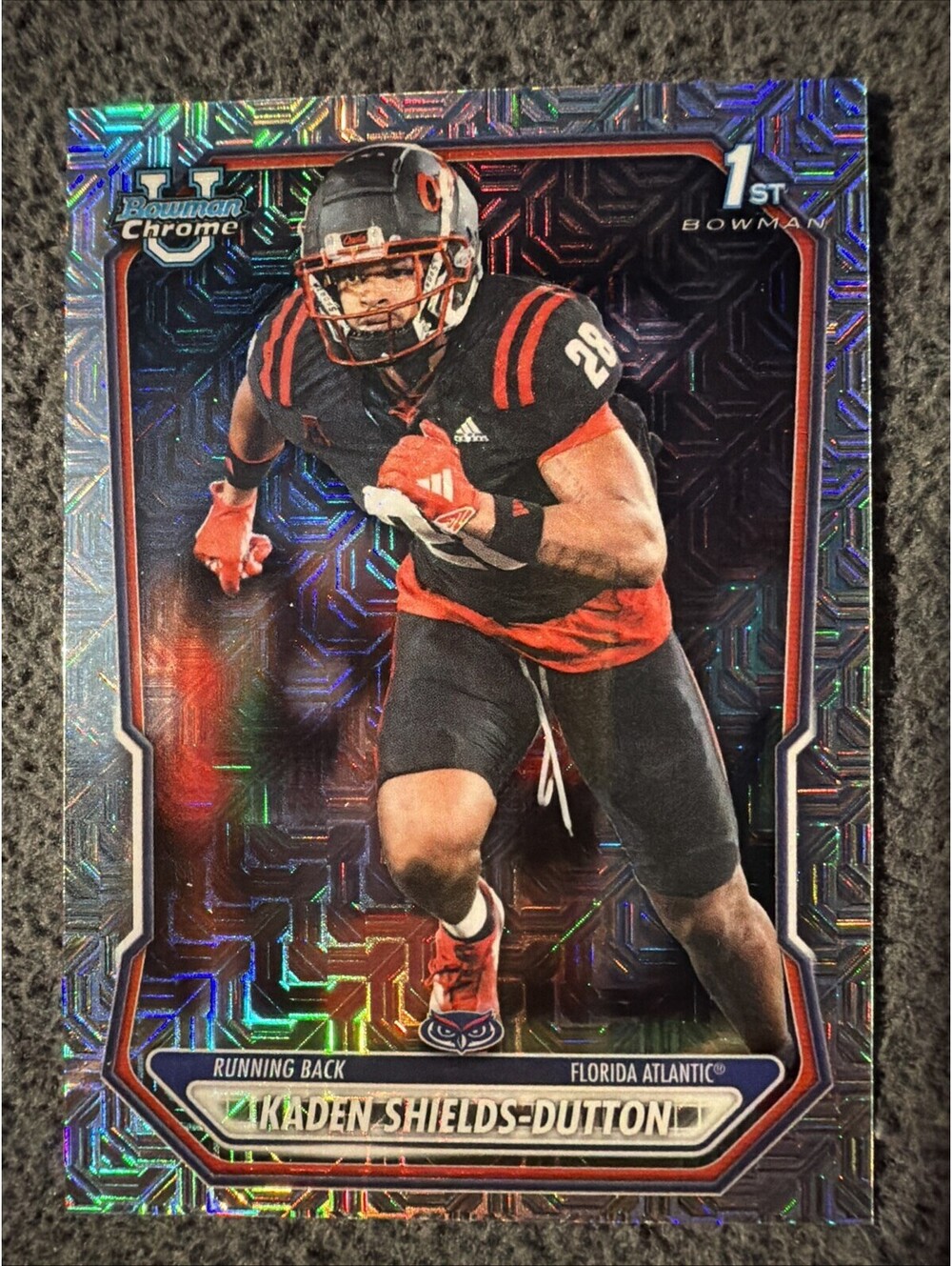 Bowman Chrome 1st Kaden Shields-Dutton FAU Mojo Refractor BCP-42
